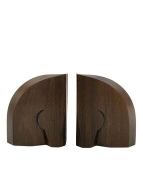 Hermes Bookend Set Halzan Rouge Ash Figurine of 2 Shoulder Bag